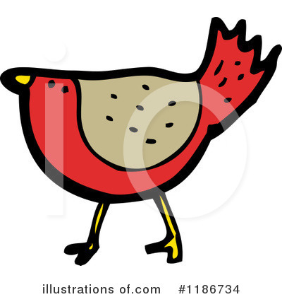 Royalty-Free (RF) Bird Clipart Illustration by lineartestpilot - Stock Sample #1186734
