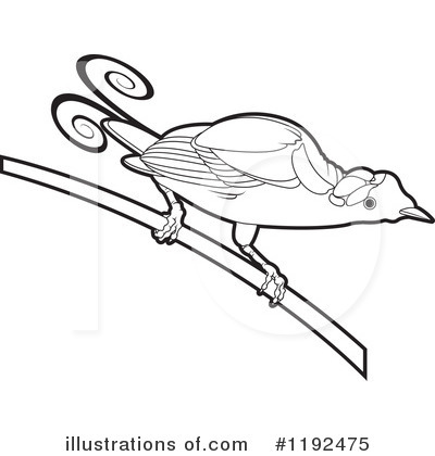 Royalty-Free (RF) Bird Clipart Illustration by Lal Perera - Stock Sample #1192475