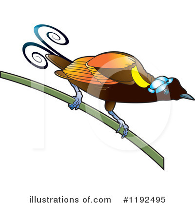 Bird Clipart #1192495 by Lal Perera