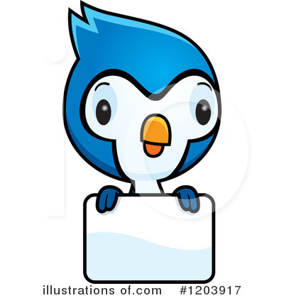 Blue Jay Clipart #1203917 by Cory Thoman