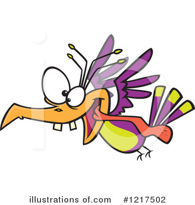 Royalty-Free (RF) Bird Clipart Illustration by toonaday - Stock Sample #1217502
