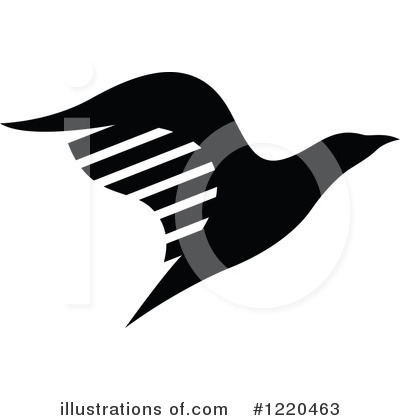 Royalty-Free (RF) Bird Clipart Illustration by cidepix - Stock Sample #1220463
