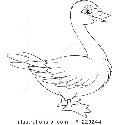 Royalty-Free (RF) Bird Clipart Illustration by Alex Bannykh - Stock Sample #1229244