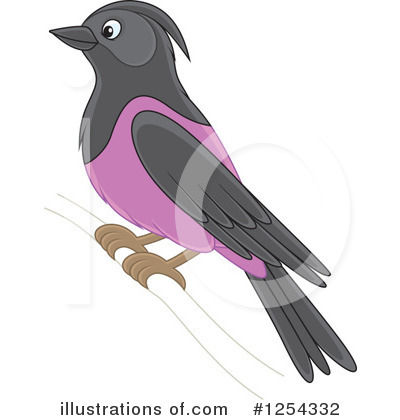 Royalty-Free (RF) Bird Clipart Illustration by Alex Bannykh - Stock Sample #1254332