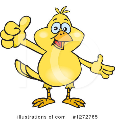 Canary Clipart #1272765 by Dennis Holmes Designs