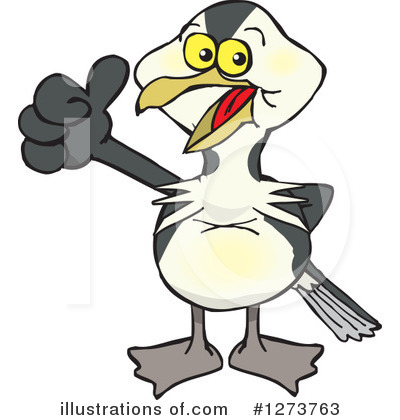 Royalty-Free (RF) Bird Clipart Illustration by Dennis Holmes Designs - Stock Sample #1273763