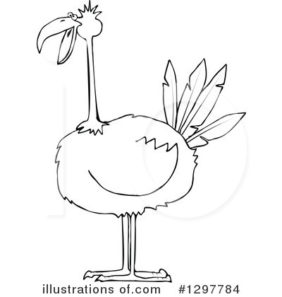 Royalty-Free (RF) Bird Clipart Illustration by djart - Stock Sample #1297784