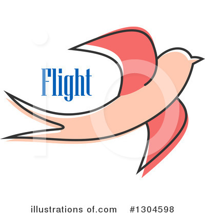 Swallow Clipart #1304598 by Vector Tradition SM