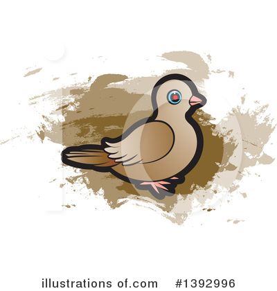 Dove Clipart #1392996 by Lal Perera