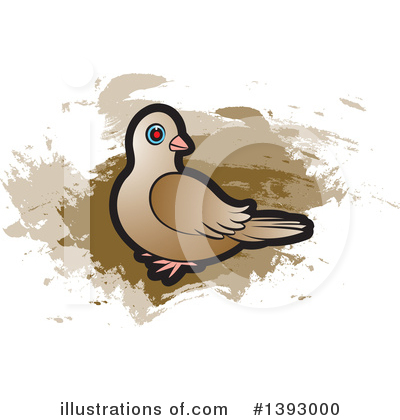 Dove Clipart #1393000 by Lal Perera