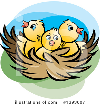 Chick Clipart #1393007 by Lal Perera