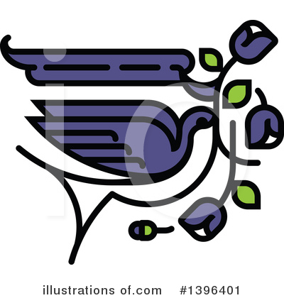 Royalty-Free (RF) Bird Clipart Illustration by elena - Stock Sample #1396401