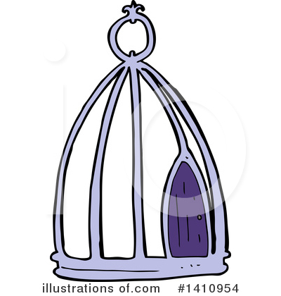 Royalty-Free (RF) Bird Clipart Illustration by lineartestpilot - Stock Sample #1410954