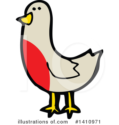 Royalty-Free (RF) Bird Clipart Illustration by lineartestpilot - Stock Sample #1410971