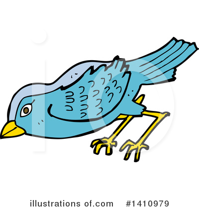 Bluebird Clipart #1410979 by lineartestpilot