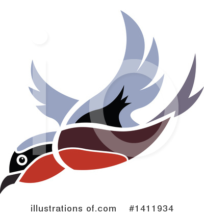 Royalty-Free (RF) Bird Clipart Illustration by dero - Stock Sample #1411934