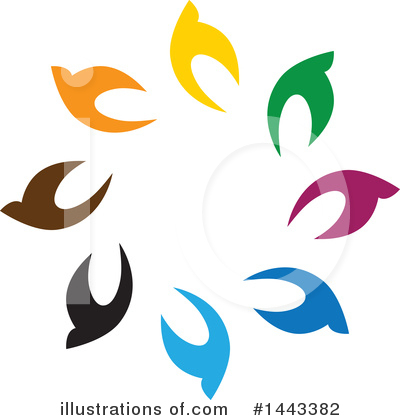 Royalty-Free (RF) Bird Clipart Illustration by ColorMagic - Stock Sample #1443382