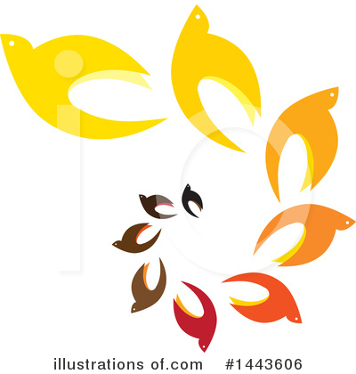 Birds Clipart #1443606 by ColorMagic