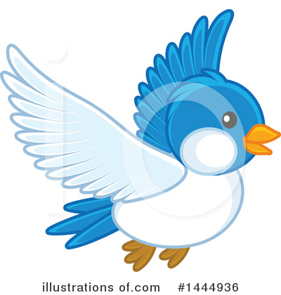Royalty-Free (RF) Bird Clipart Illustration by Alex Bannykh - Stock Sample #1444936