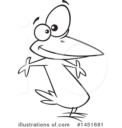 Royalty-Free (RF) Bird Clipart Illustration by toonaday - Stock Sample #1451681