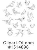 Bird Clipart #1514898 by Alex Bannykh
