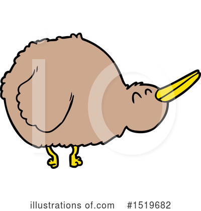 Kiwi Bird Clipart #1519682 by lineartestpilot