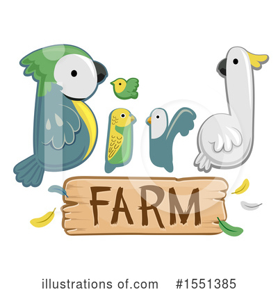 Royalty-Free (RF) Bird Clipart Illustration by BNP Design Studio - Stock Sample #1551385