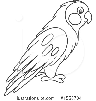 Royalty-Free (RF) Bird Clipart Illustration by Alex Bannykh - Stock Sample #1558704