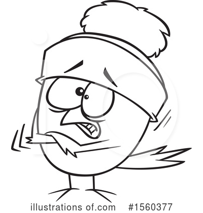 Royalty-Free (RF) Bird Clipart Illustration by toonaday - Stock Sample #1560377