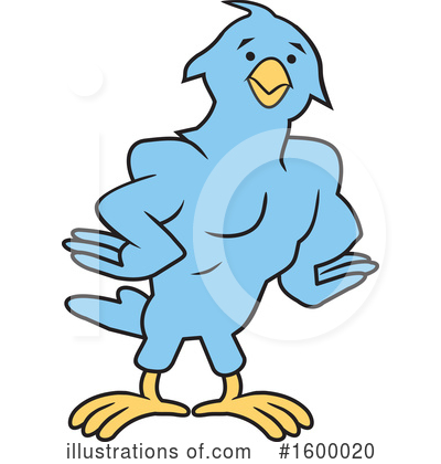 Royalty-Free (RF) Bird Clipart Illustration by Johnny Sajem - Stock Sample #1600020