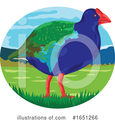 Royalty-Free (RF) Bird Clipart Illustration by patrimonio - Stock Sample #1651266