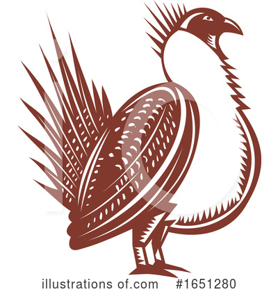 Royalty-Free (RF) Bird Clipart Illustration by patrimonio - Stock Sample #1651280