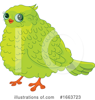 Royalty-Free (RF) Bird Clipart Illustration by Pushkin - Stock Sample #1663723