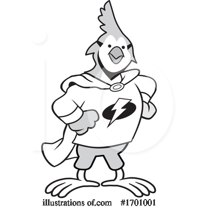 Royalty-Free (RF) Bird Clipart Illustration by Johnny Sajem - Stock Sample #1701001