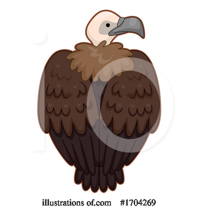 Vulture Clipart #1704269 by BNP Design Studio