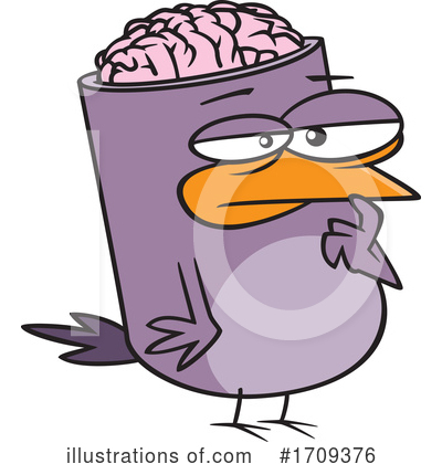 Brain Clipart #1709376 by toonaday