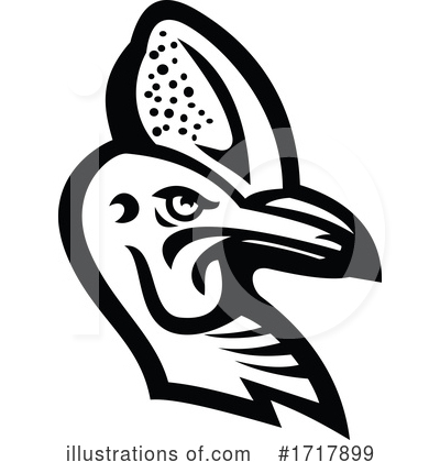 Royalty-Free (RF) Bird Clipart Illustration by patrimonio - Stock Sample #1717899