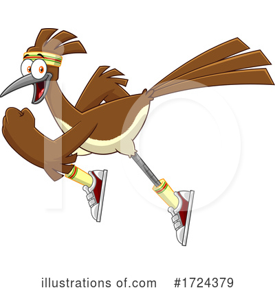 Royalty-Free (RF) Bird Clipart Illustration by Hit Toon - Stock Sample #1724379