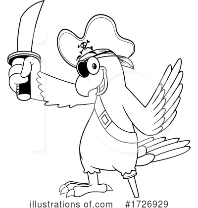 Royalty-Free (RF) Bird Clipart Illustration by Hit Toon - Stock Sample #1726929