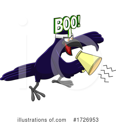 Royalty-Free (RF) Bird Clipart Illustration by Hit Toon - Stock Sample #1726953