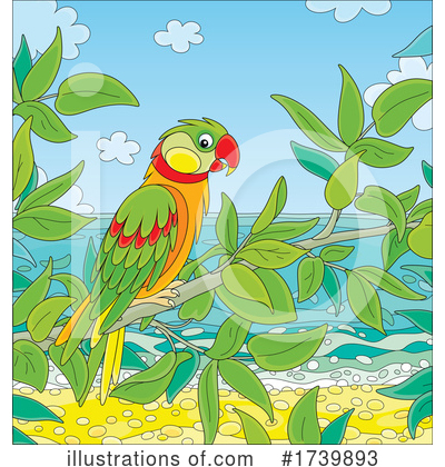 Royalty-Free (RF) Bird Clipart Illustration by Alex Bannykh - Stock Sample #1739893