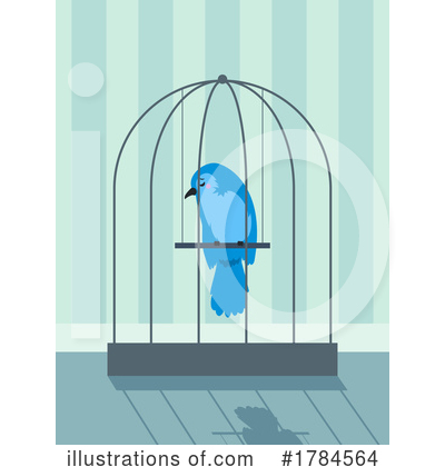 Birdcage Clipart #1784564 by BNP Design Studio