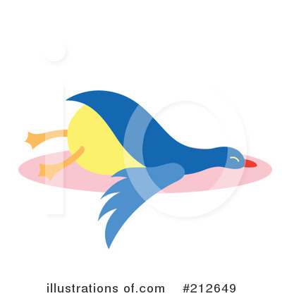Royalty-Free (RF) Bird Clipart Illustration by Cherie Reve - Stock Sample #212649
