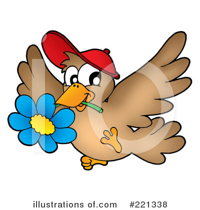 Royalty-Free (RF) Bird Clipart Illustration by visekart - Stock Sample #221338