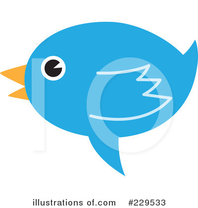 Royalty-Free (RF) Bird Clipart Illustration by Qiun - Stock Sample #229533