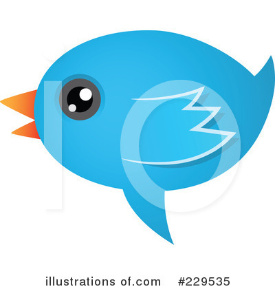 Royalty-Free (RF) Bird Clipart Illustration by Qiun - Stock Sample #229535