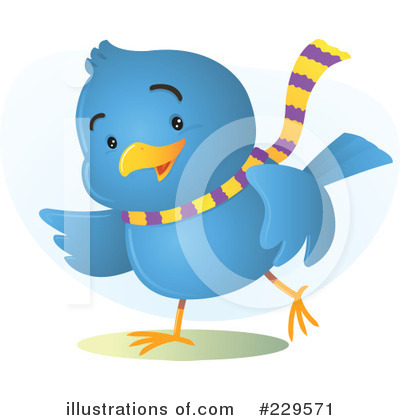 Blue Bird Clipart #229571 by Qiun