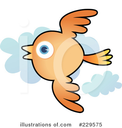 Royalty-Free (RF) Bird Clipart Illustration by Qiun - Stock Sample #229575