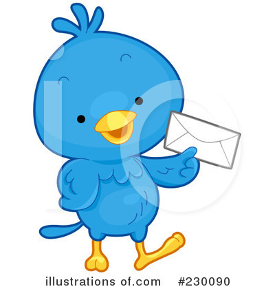 Blue Birds Clipart #230090 by BNP Design Studio