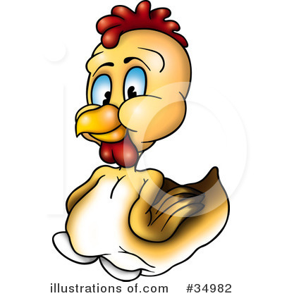 Royalty-Free (RF) Bird Clipart Illustration by dero - Stock Sample #34982
